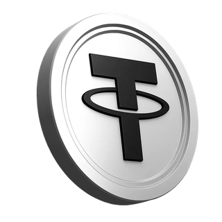 Visuel du cours de la pièce Tether USDT affiché dans la section d'informations de la plateforme